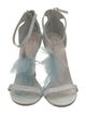 Bruno Magli Satin Mesh Accents Sandals