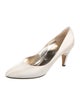 Bruno Magli Satin Bow Accents Pumps