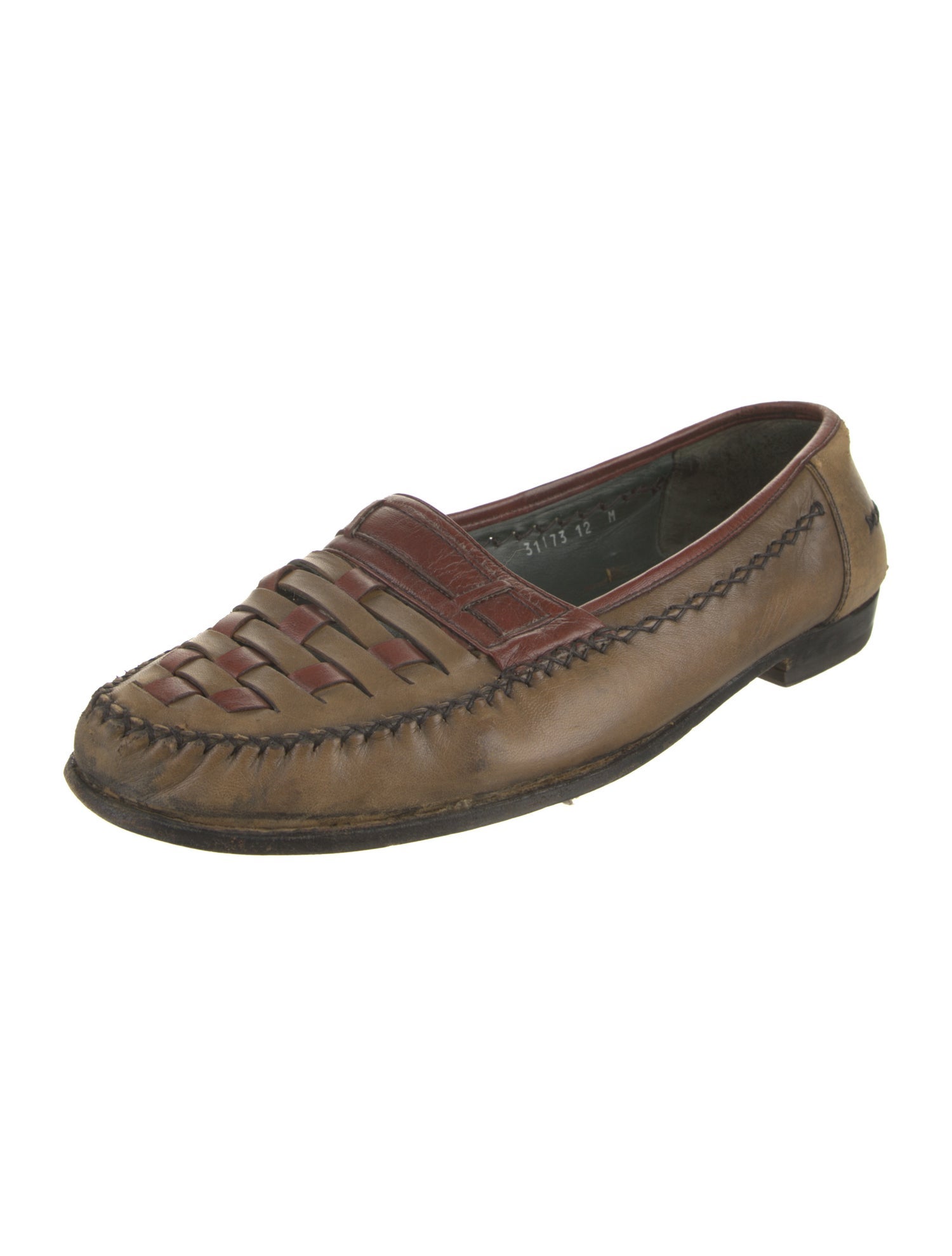 Bruno Magli Vintage Leather Loafers