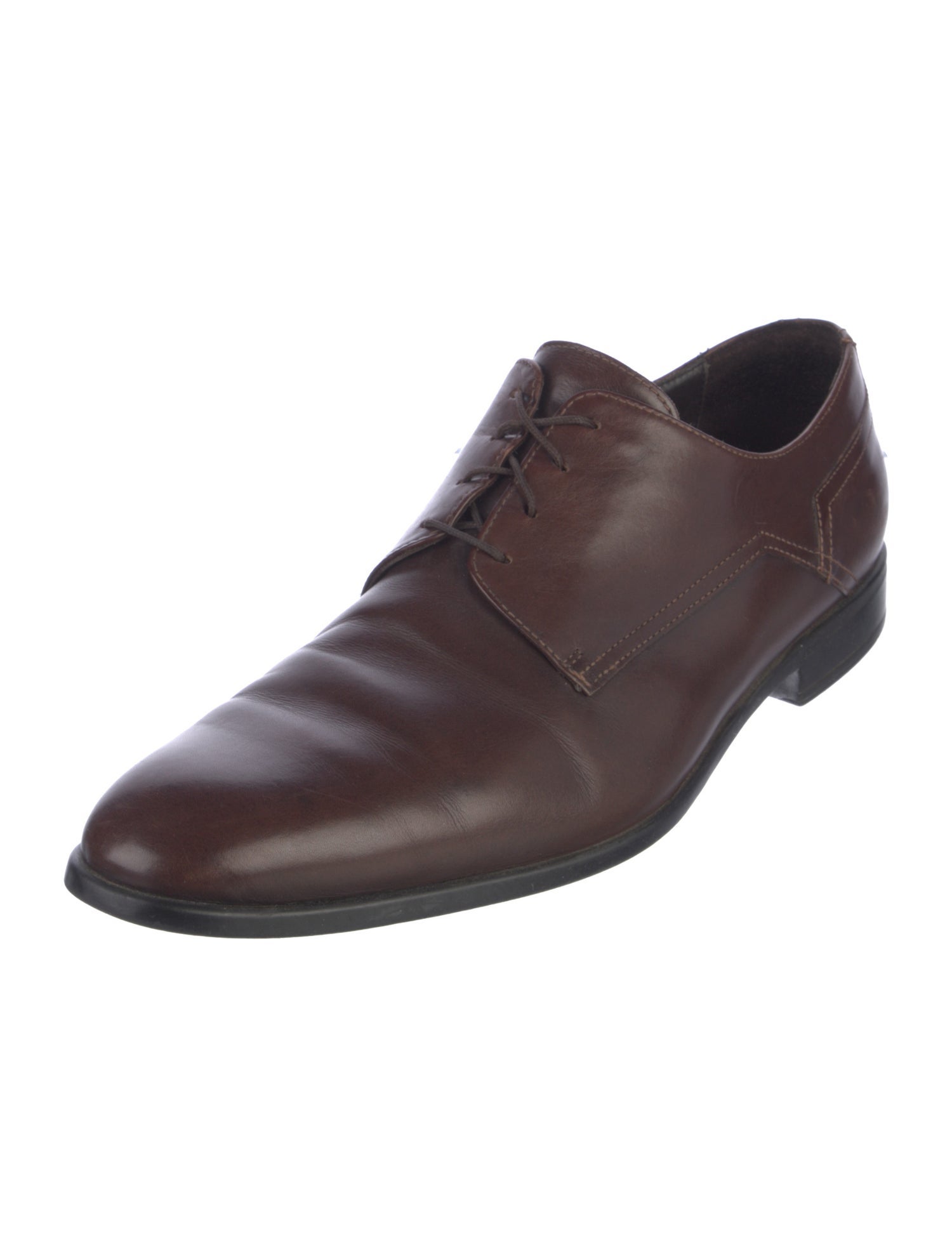 Bruno Magli Leather Derby Shoes