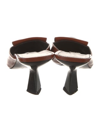 Bruno Magli Patent Leather Slides