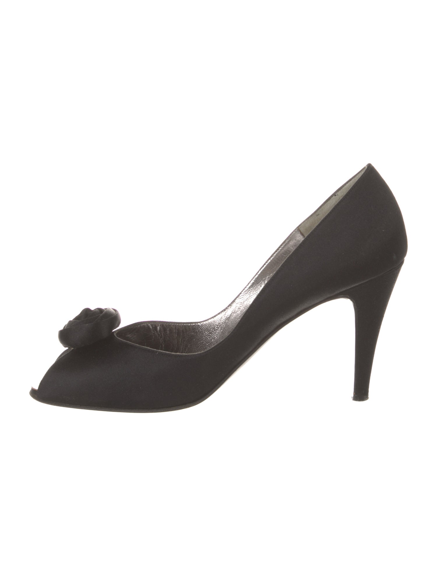 Bruno Magli Satin D'Orsay Pumps