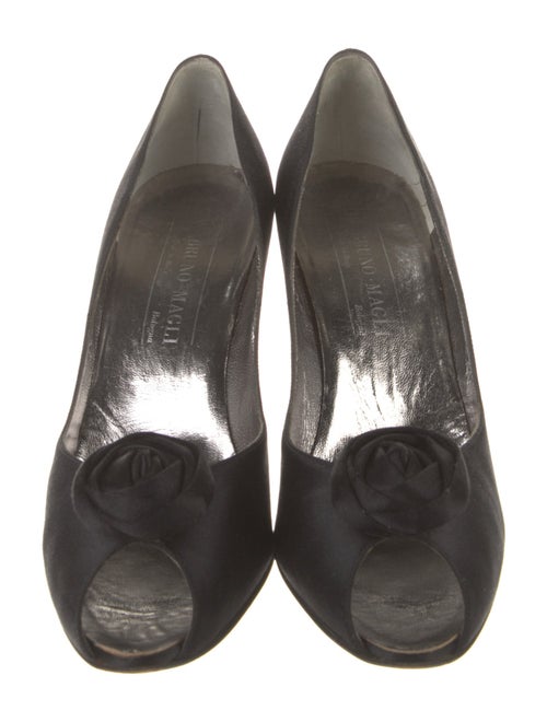 Bruno Magli Satin D'Orsay Pumps
