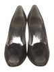 Bruno Magli Satin D'Orsay Pumps