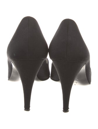 Bruno Magli Satin D'Orsay Pumps