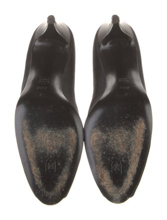 Bruno Magli Satin D'Orsay Pumps
