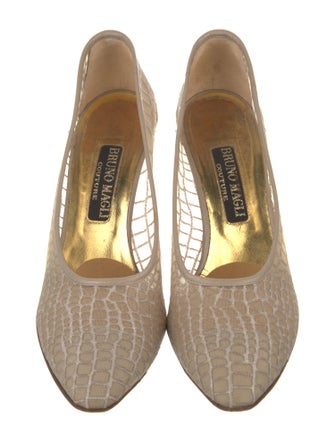 Bruno Magli Mesh Mesh Accents Pumps