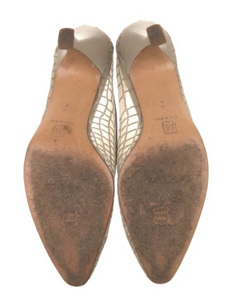 Bruno Magli Mesh Mesh Accents Pumps