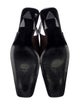 Bruno Magli Leather Slingback Pumps