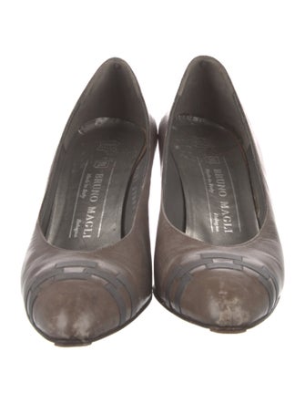 Bruno Magli Leather Pumps