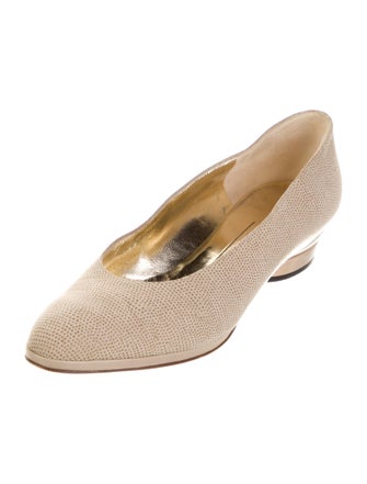 Bruno Magli Suede Animal Print Flats