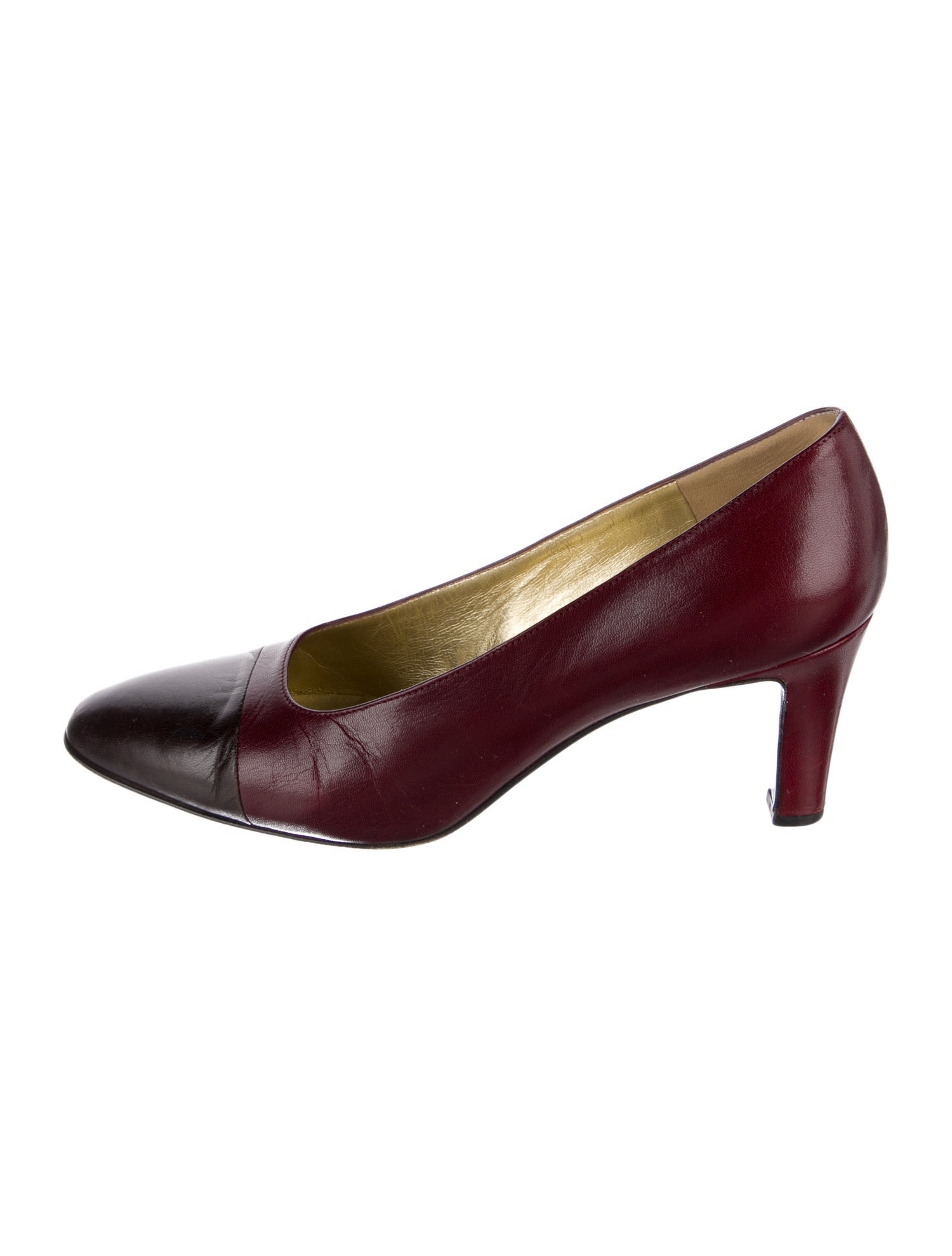 Bruno Magli Leather Bow Accents Pumps