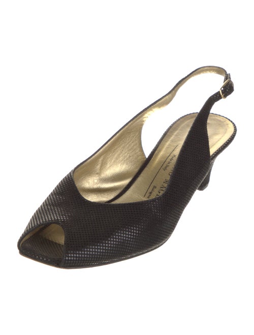 Bruno Magli Leather Slingback Sandals