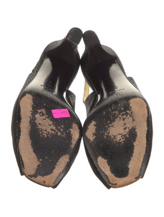 Bruno Magli Leather Slingback Sandals