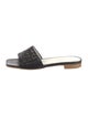 Bruno Magli Leather Slides
