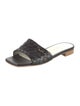 Bruno Magli Leather Slides
