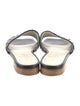 Bruno Magli Leather Slides