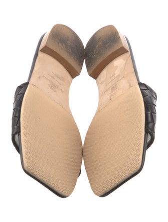 Bruno Magli Leather Slides