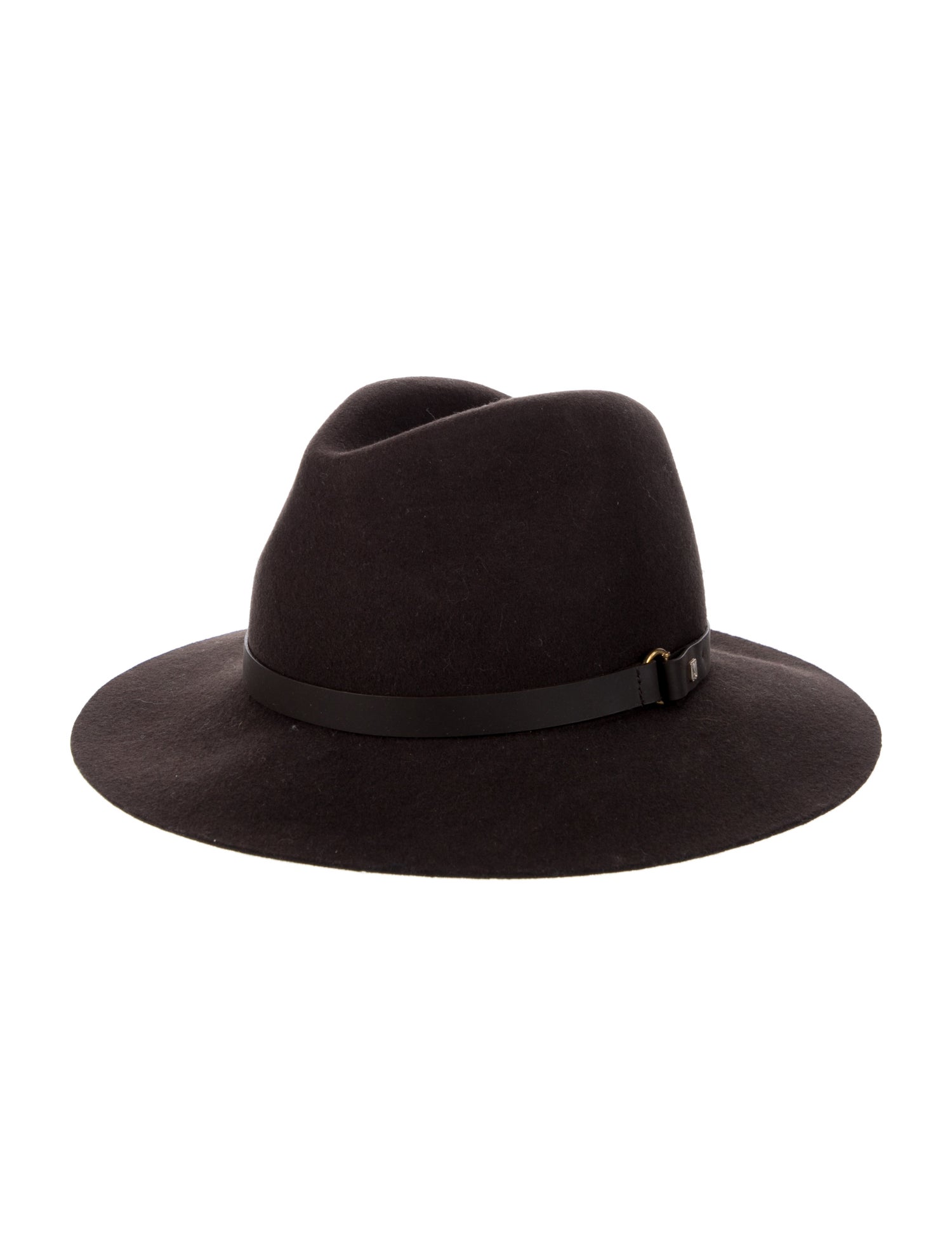 Bruno Magli wool wide brim hat