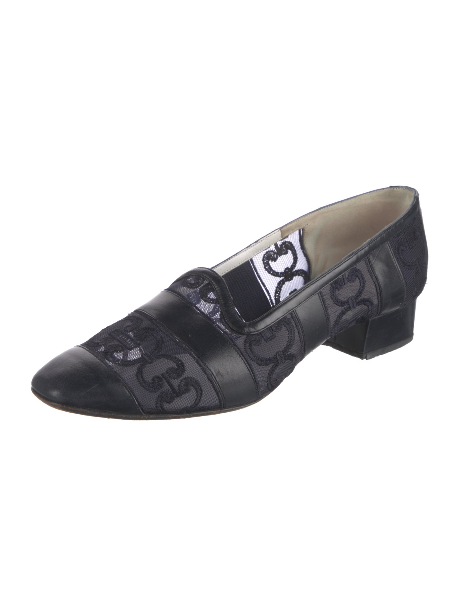 Bruno Magli Leather Printed Loafers