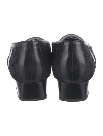 Bruno Magli Leather Printed Loafers