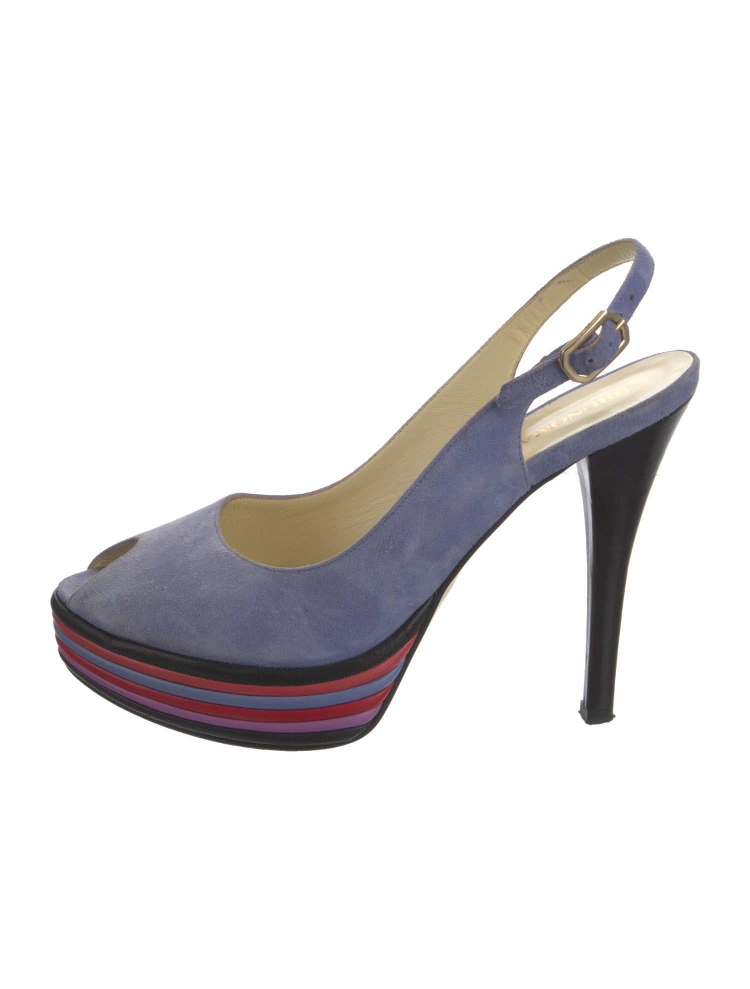 Bruno Magli Suede Slingback Pumps