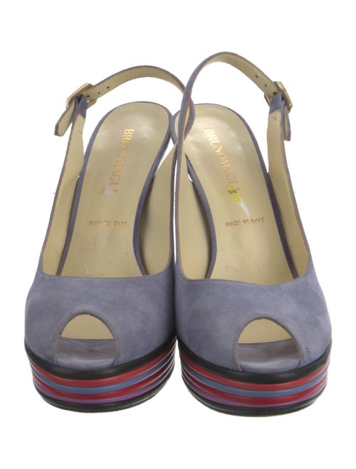 Bruno Magli Suede Slingback Pumps