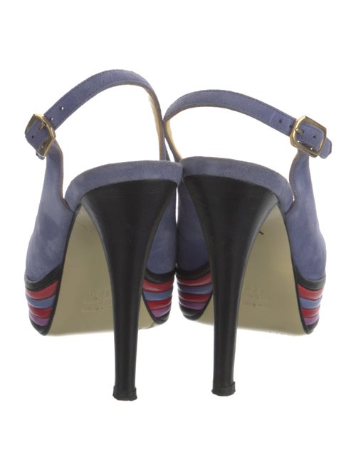 Bruno Magli Suede Slingback Pumps