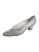 Bruno Magli Leather Printed Ballet Flats