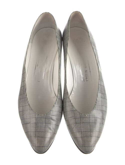 Bruno Magli Leather Printed Ballet Flats