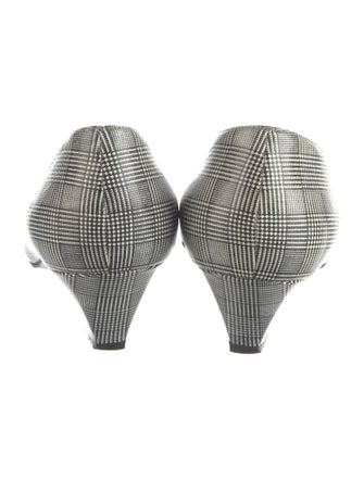 Bruno Magli Leather Printed Ballet Flats