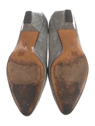 Bruno Magli Leather Printed Ballet Flats