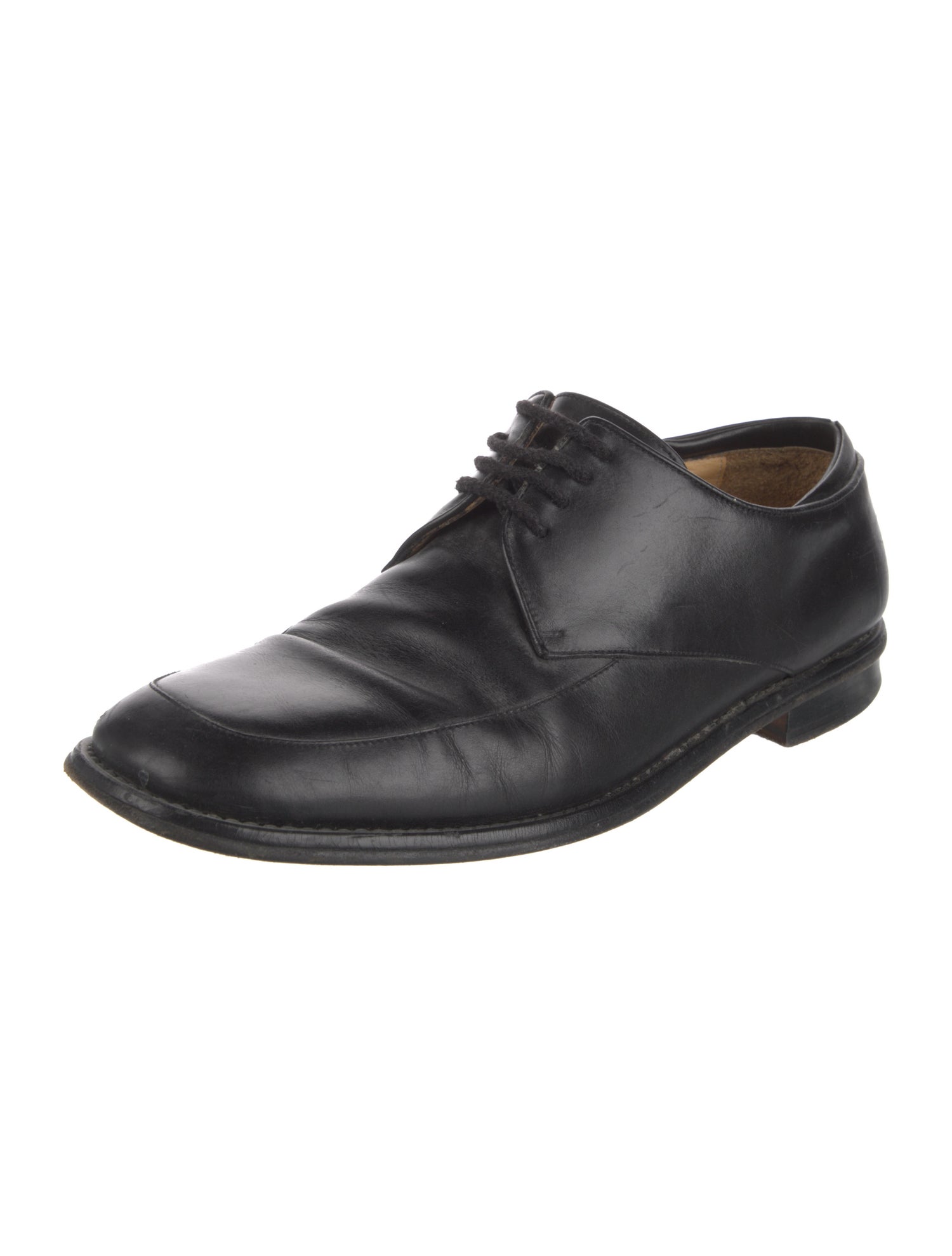 Bruno Magli Leather Derby Shoes