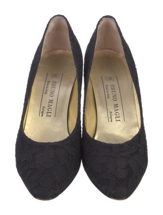 Bruno Magli Lace Lace Trim Embellishment Pumps