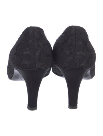 Bruno Magli Lace Lace Trim Embellishment Pumps