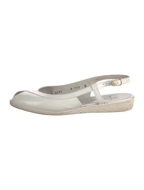 Bruno Magli Leather Slingback Flats