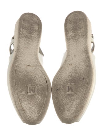 Bruno Magli Leather Slingback Flats