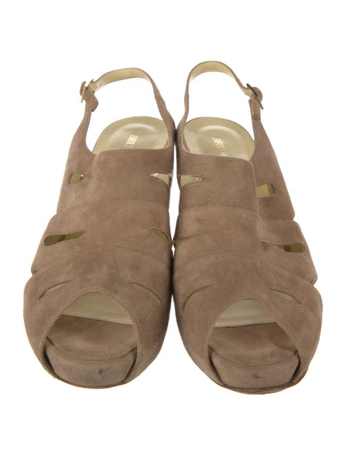 Bruno Magli Suede Slingback Pumps