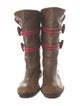 Bruno Magli Leather Western Boots