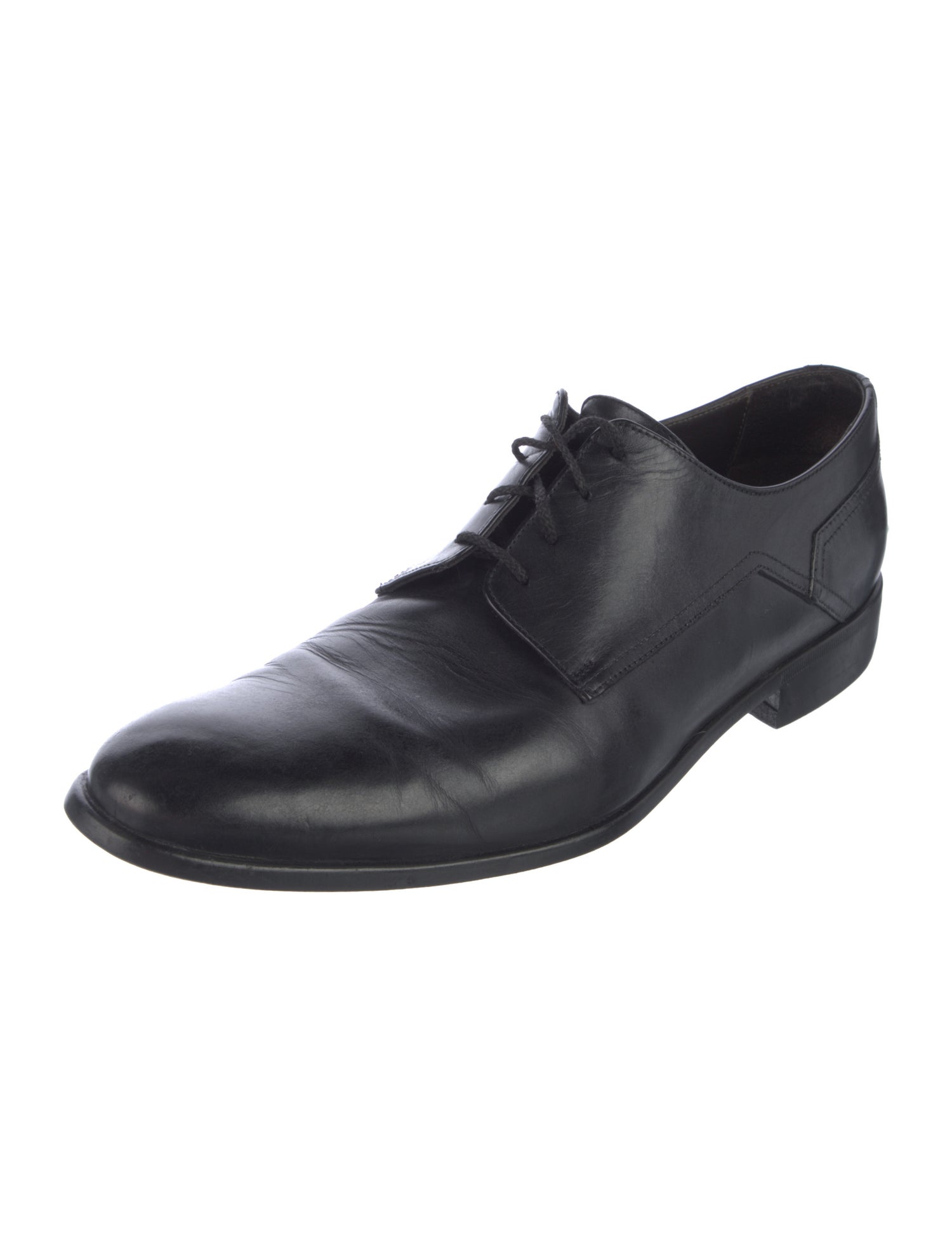 Bruno Magli Leather Derby Shoes