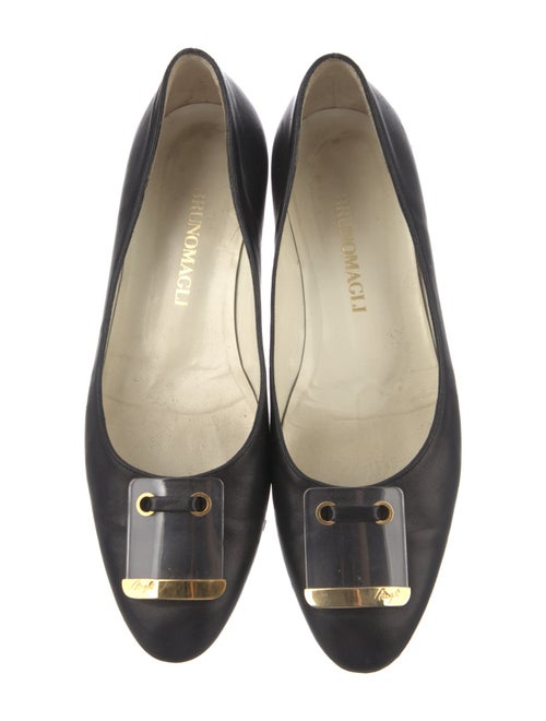 Bruno Magli Leather Ballet Flats
