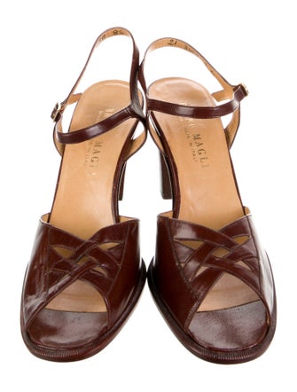 Bruno Magli Leather D'Orsay Pumps