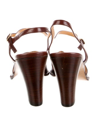 Bruno Magli Leather D'Orsay Pumps