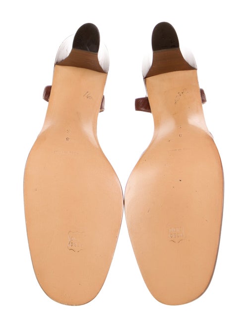 Bruno Magli Leather D'Orsay Pumps