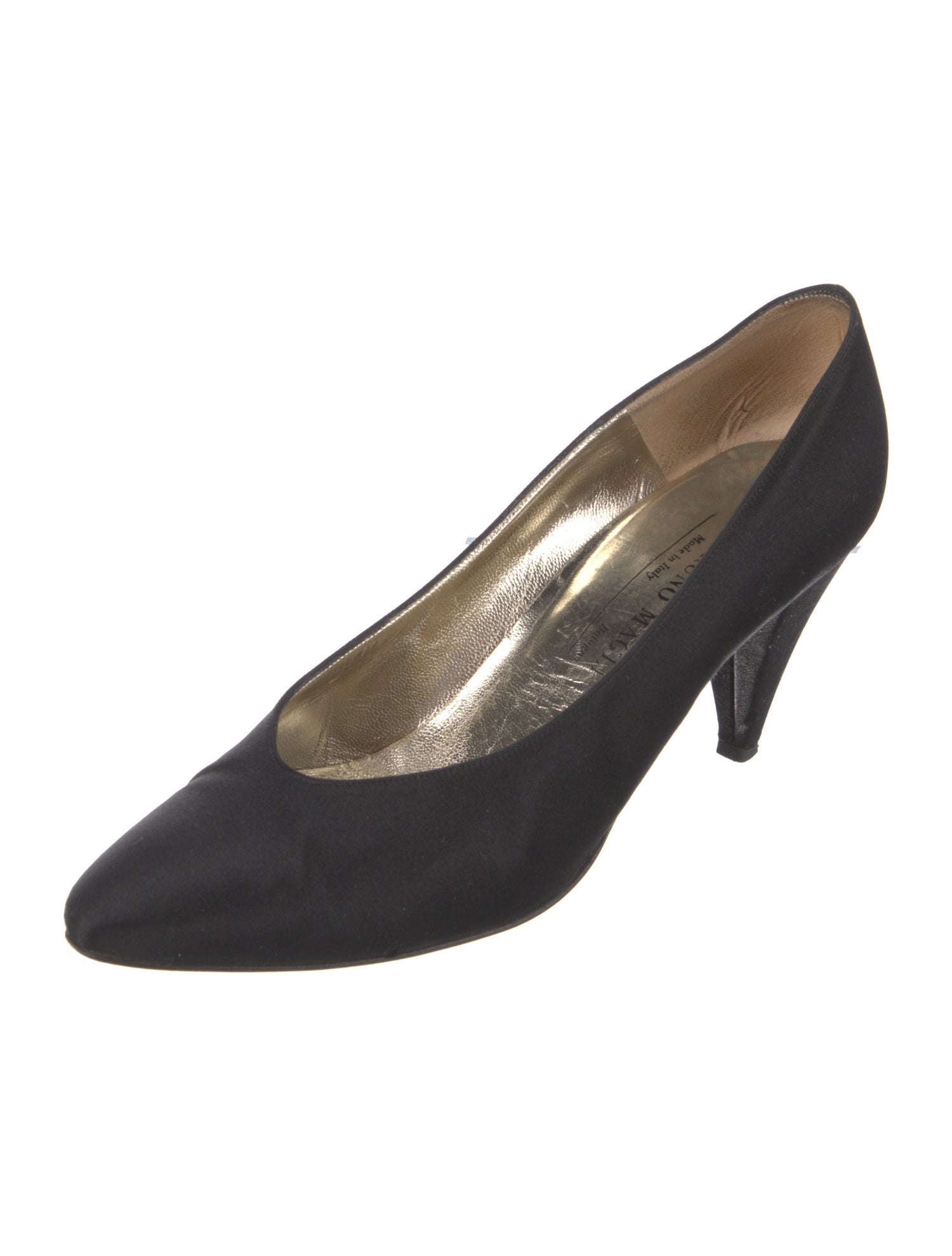 Bruno Magli Satin Pumps
