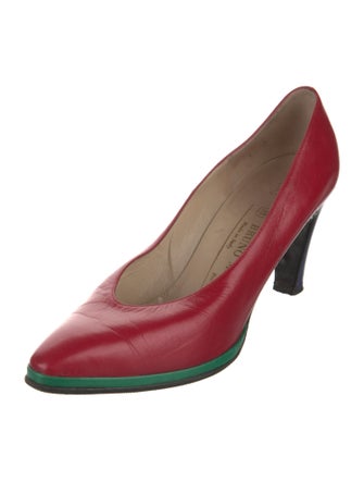 Bruno Magli Leather Pumps
