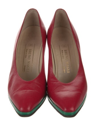 Bruno Magli Leather Pumps