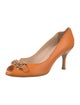 Bruno Magli Leather Pumps