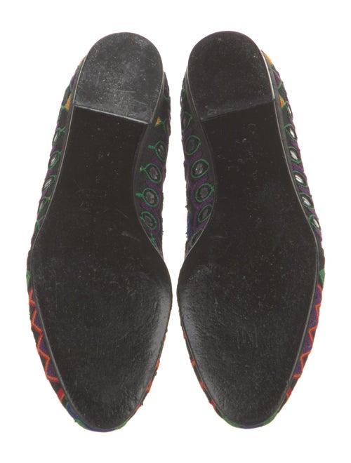 Bruno Magli Canvas Printed Ballet Flats