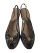 Bruno Magli Leather Slingback Flats